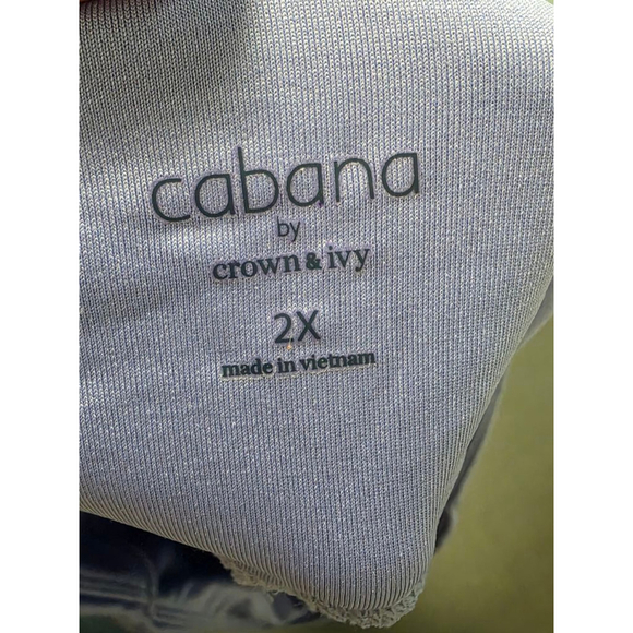 Women's‎ Cabana by Crown & Ivy Leggings Size 2X Purple - Picture 8 of 8